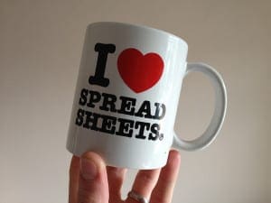 i love spreadsheets