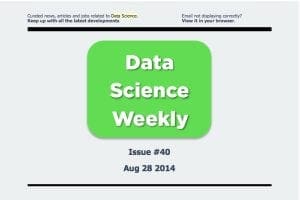 Data Science Weekly