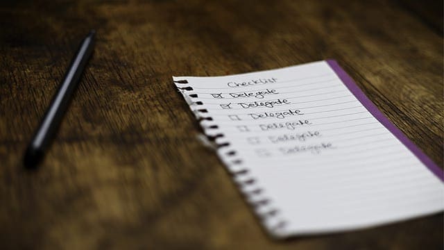 Machine Learning Checklist