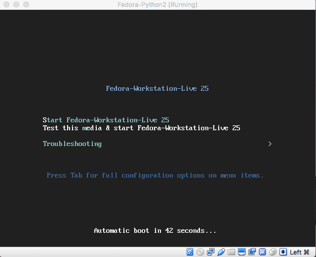 Install Fedora