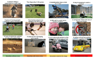 Example of LSTMs used in Image Caption Generation