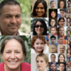 Example of Photorealistic Human Faces Generated by a GAN