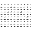 Example of 100 Photos of Sneakers Generated by an AC-GAN