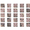 Synthetic Celebrity Faces at 128x128 Resolution After Tuning Generated by the Progressive Growing GAN