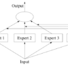 Example of a Mixture of Experts Model with Expert Members and A Gating Network