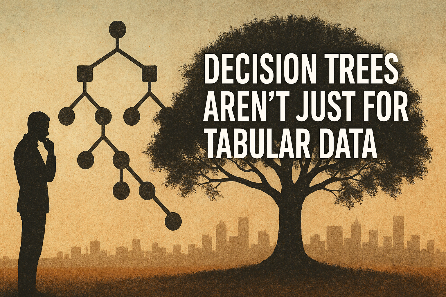 Decision Trees Aren’t Just for Tabular Data
